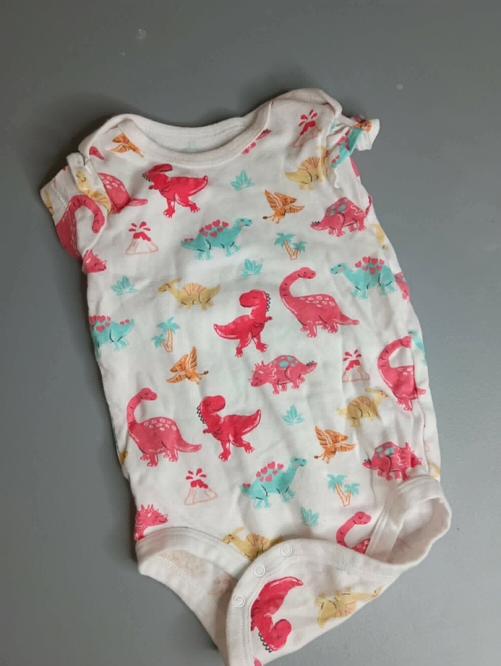 Baby Girls 12m Dinos Bodysuit One Piece